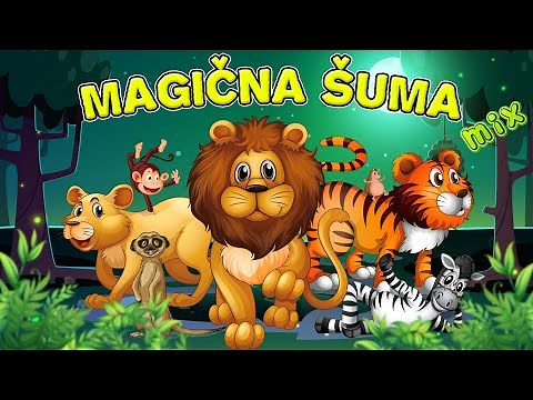 Magična šuma MIX | Najlepše pesmice za decu | Miks najboljih dečijih pesama | Eci Peci Pec MIX