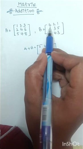 Addition of the matrix || Addition | Matrix || matrix tricks and solutions|