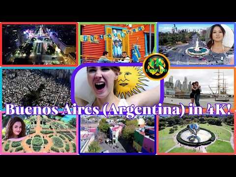 The best aerial views of Buenos Aires (Argentina) in 4K!