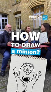 13K views · 60 reactions | ✍️Do you know how to draw a #Minion? Director and producer Chris Renaud, gave #FRANCE24's Genie Godula and Flo Villeminot a drawing lesson in Les Gobelins Animation School, Paris. Discover Paris's 13th arrondissement and Chinatown in this new episode of French Connections - France 24 ➡️ https://f24.my/Am5k.f | FRANCE 24 English | Facebook