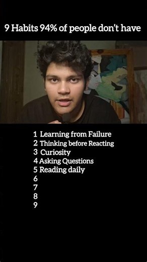 9 Habits 94% of people don't have
