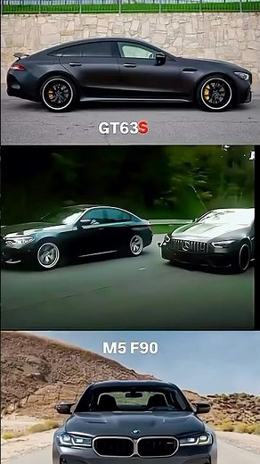 MERCEDES GT63s VS BMW M5 F90 #shortvideo #automobile #race #bmw #mercedes #dragrace #speed