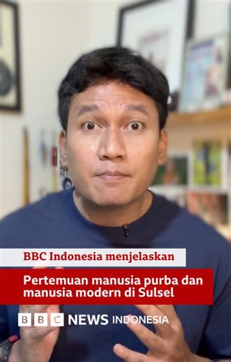 BBC News Indonesia on Instagram: "Manusia purba diduga bertemu dengan manusia modern, atau Homo sapies, di Sulawesi Selatan. Bukti mengenai pertemuan itu dipublikasikan di penelitian terbaru di Jurnal PLOS One. Penelitian sudah dilakukan sejak 2013 di situs Leang Bulu Bettue, Sulawesi Selatan. Tim arkeolog menggali sampai kedalaman 8 meter, dan meneliti lapisan-lapisan yang menyimpan rahasia dari masa-ke masa. Apa saja yang tersingkap dalam penelitian ini? https://www.bbc.com/indonesia/articles/