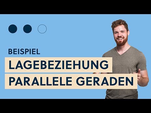 Vollständige Lagebeziehung zwei parallele Geraden | Parallelität prüfen und Abstand berechnen