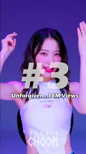 ❤️‍🔥Most Viewed LE SSERAFIM Studio Choom Dance Performanes❤️‍🔥#kpop