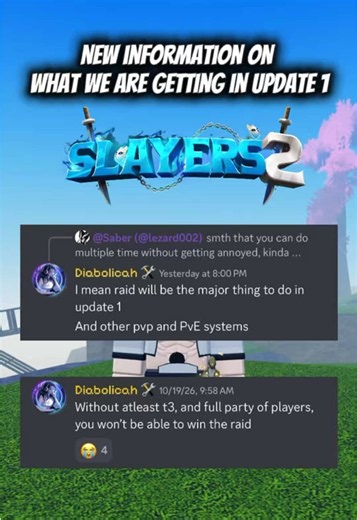 Project Slayers 2 Update 1: New Information & What's Coming
