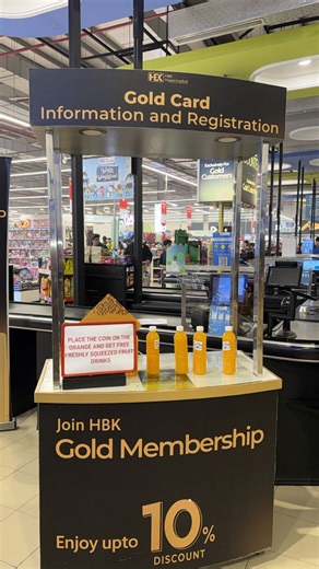 HBK Hypermarket | Free drinks, but you need to win that game 👀 🍊 #hbkhypermarket | Instagram