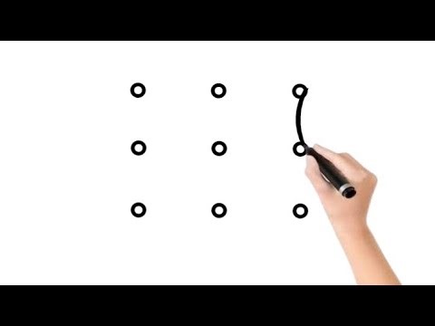 How To Draw Beautiful Drawing From 9 Points | GA Drawing |