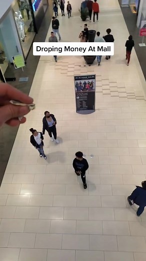 Making it Rain at the Mall with MrBeast