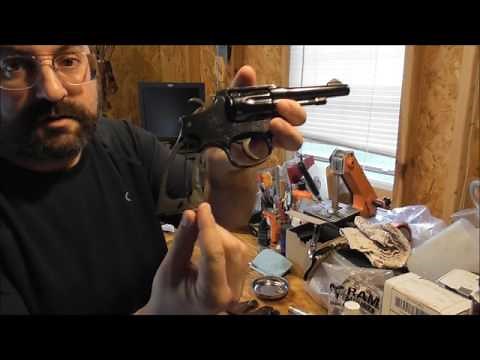 How to Remove the Cylinder and Sideplate from a S&W Double Action Revolver