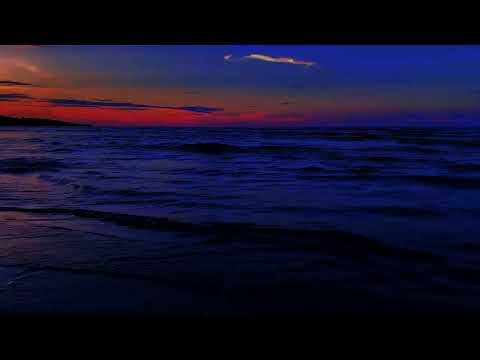 Sleep Beach Ocean Sounds with Gentle Ocean Waves for Deep and Restful Sleeping