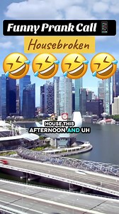 Funny Prank Call 📱 Housebroken 🤣🤣🤣#PrankCall #prank #phonecall #entertainment #GoneWrong #funnycall #jokes | Jokes on the Line