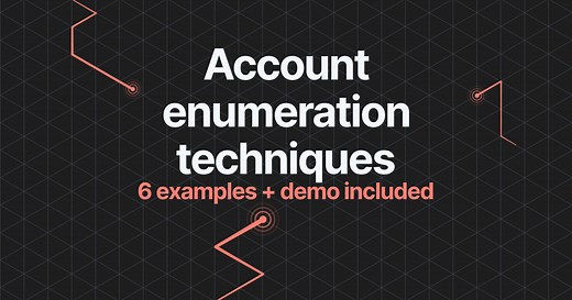 6 techniques for account enumeration in a penetration test [demo included]