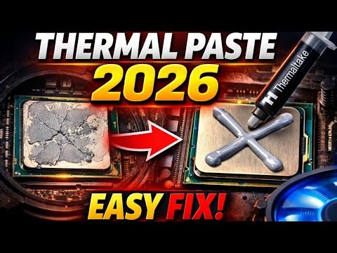 How to Replace Thermal Paste on Your CPU (2026 Guide) – Easy & Safe Method 🔥