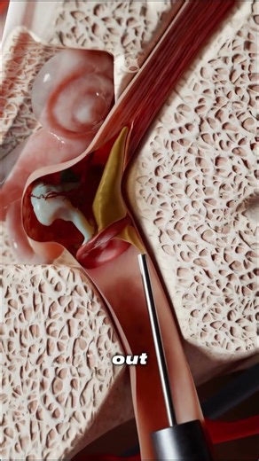 Why cut the eardrum? #science #medicine #facts #biology