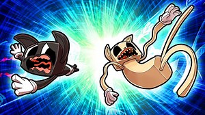 Baby Cartoon Cat Travels Back in TIME! (Minecraft)