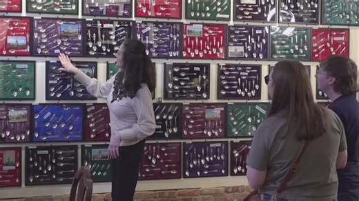 Davenport woman holds world record for largest collection of spoons at 38,000 pieces