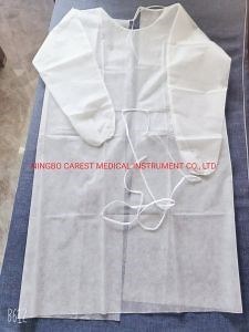 [Hot Item] Disposable Isolation Gown PP PE Fabric