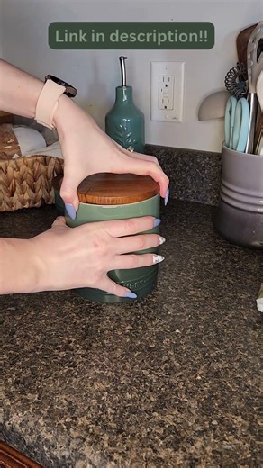 Le Creuset Large Canister Review | Signature Stoneware Salt Keeper