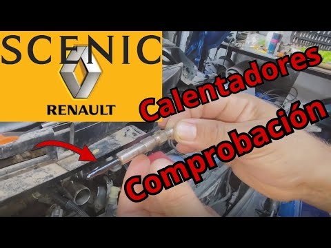 Comprobación de los calentadores Renault Scenic 1.5 dci 2006