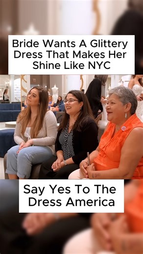 Loales is the bride representing New York, so Randy wants to find a dress that best encapsulates the city's glitz and glamour | Ruby Rose Gallery