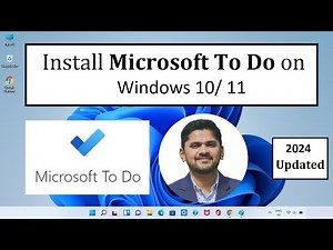 How to Install Microsoft To Do on Windows 10/ 11 | Amit Thinks