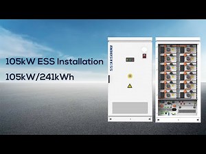 How a 105kW 241kWh ESS Works | Industrial Battery Storage Installation