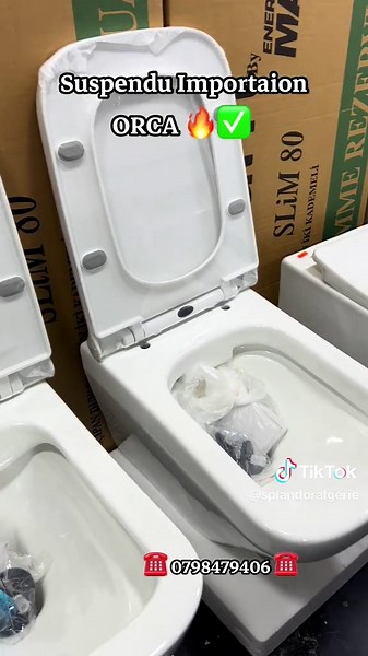 Cuvette Suspendue Orca : Confort et Style pour votre WC