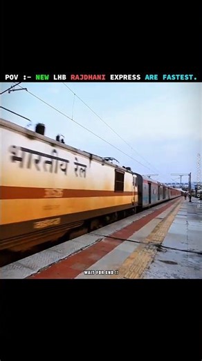 Old vs New Rajdhani 😎🚆 | OG Coaches Still Rule 🔥⚡ | Attitude Railfan Edit 💥