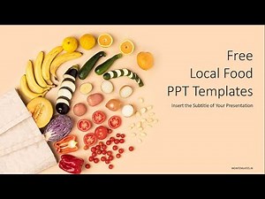 Local Food PowerPoint Templates