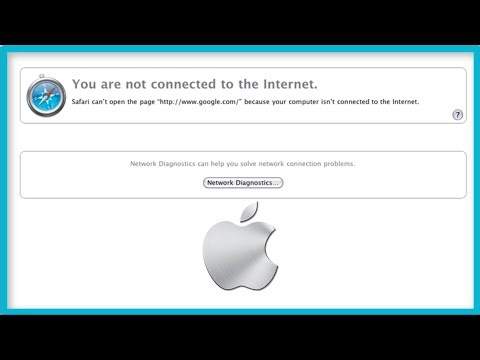 You Are Not Connected To The Internet - Safari can't open the page - Macos - macbook - mac