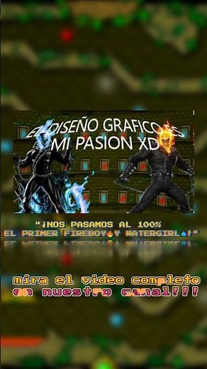 ¡NOS PASAMOS AL 100% EL PRIMER FIREBOY🔥Y WATERGIRL💧! #gaming