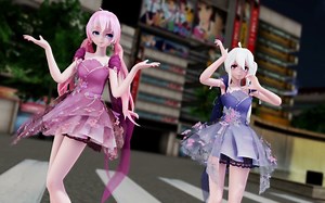 MMD】LukaさんとHakuさんで「summertime！」踊ってみた(4K)