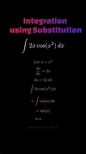 Integration of Exponential Functions Made Easy Calculus Visual Explanation #calculus #maths #satt