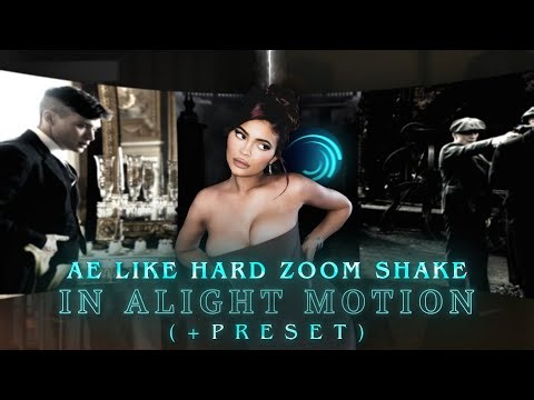 💥 AE like Hard Zoom Shake in Alight Motion (+Preset)⚡️🔥
