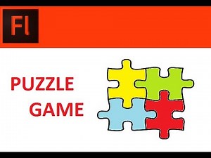 ADOBE FLASH - How to make a simple puzzle game