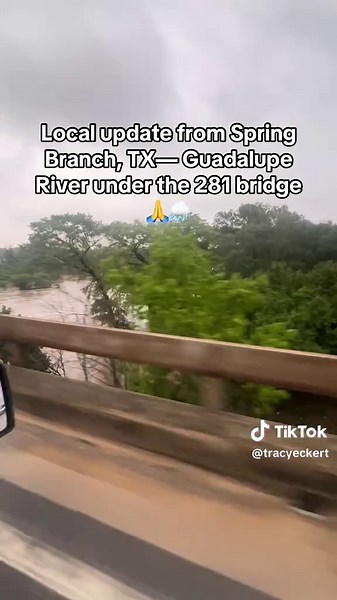 Guadalupe River Flooding Update in Spring Branch, TX