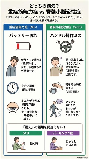 🍵 Why Do Hands Shake? Spinocerebellar Degeneration (SCD) vs. Parkinson's Disease ✨