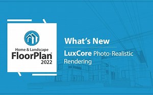 iBlender中文版插件LuxCore教程FloorPlan 2022 的新功能 - LuxCore 照片级真实感渲染Blender