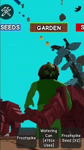 New Frost spike seed. #roblox #grow a garden #seed #frost spike #probacon