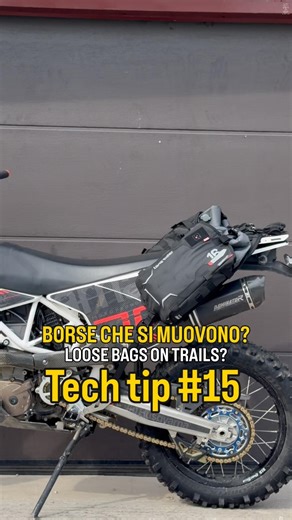 TECH TIP #15: BORSE CHE NON BALLANO! 🛠️📦 Lone Rider 16L sulla 701