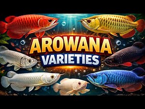 Types of Arowana Fish | Complete Varieties Explained