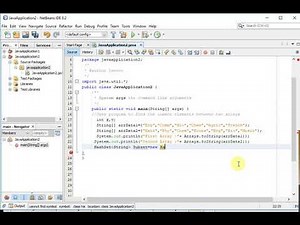 Java program to find the common elements between two arrays