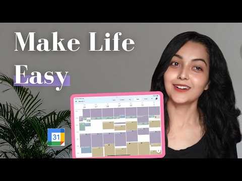 From Overwhelmed to Organized: How I Use Google Calendar