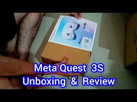 Meta Quest 3S unboxing | meta quest 3s review #metaquest3s #unboxing #meta #quest3s #review