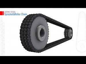 SOLIDWORKS TUTORIAL: How to make Roller chain&Sprocket?