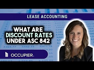 What are discount rates under ASC 842?