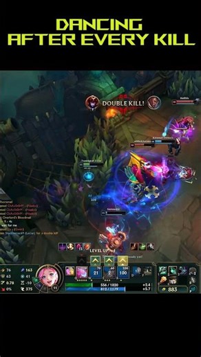 Unstoppable Seraphine Damage + CC | ARAM Gameplay Part 3 #shorts