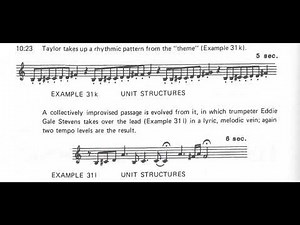 Cecil Taylor "Unit Structure" (Ekkehard Jost Analysis)