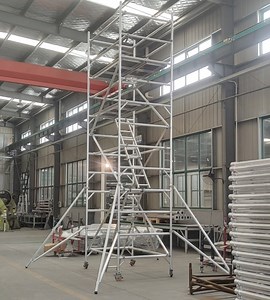 [Hot Item] Scaffold Aluminum System Types Facade Movable Scaffolding System